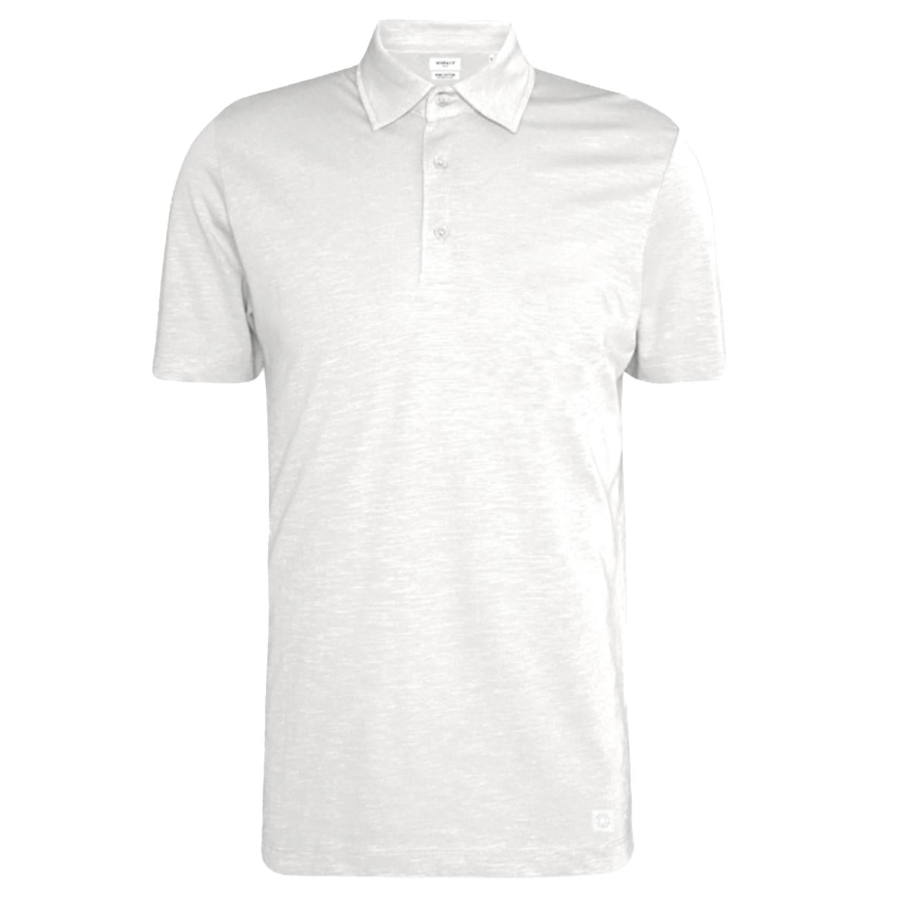Polo Jersey Fiammato Uomo Bianco MK11012 BIANCO MARKUP 
