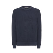 Pull Round Vintage Uomo Navy Blue K34118 07 NAVY BLUE SUN68 