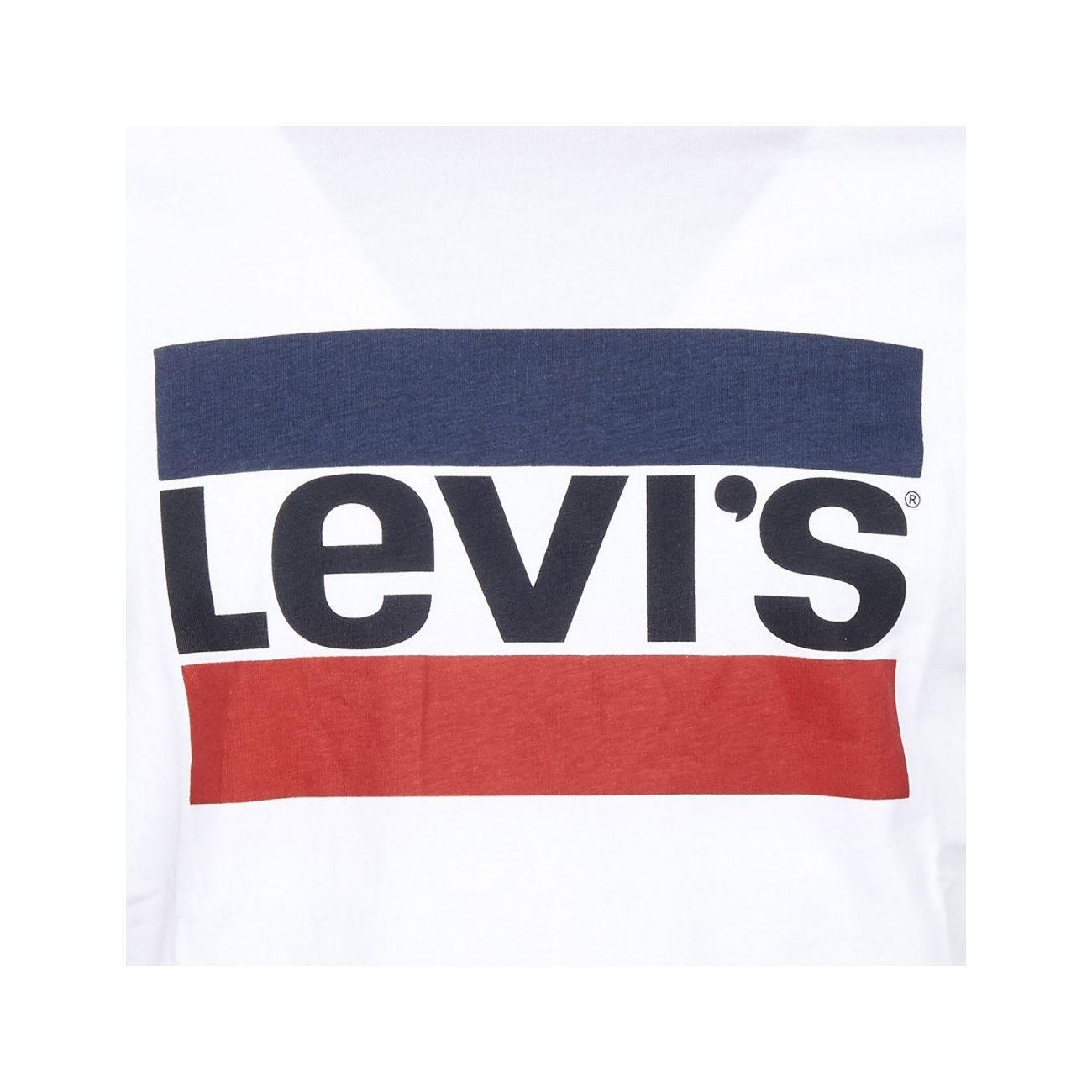 T-Shirt Sportswear Logo Graphic Uomo Bianco Blu Rosso LEVI/39636/0000 BCO/BLU/ROSSO LEVIS 