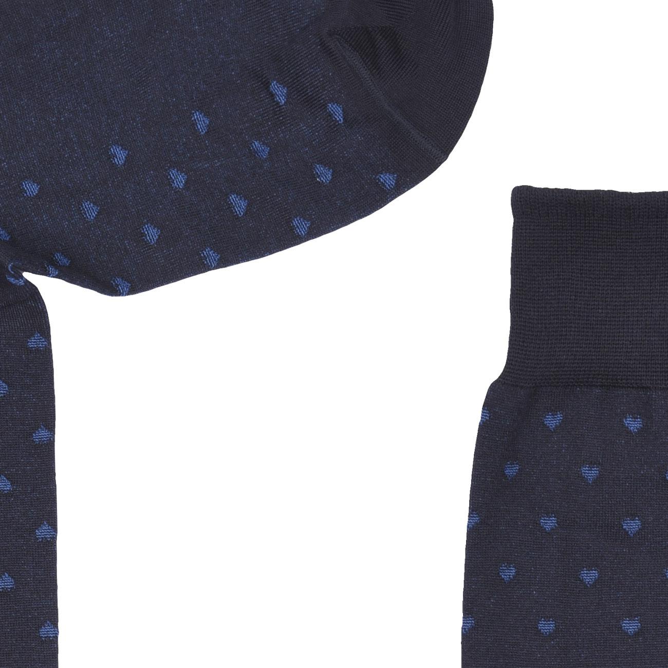 Calze Lunghe Con Cuoricini Uomo Jeans Reale 64110G V5070 JEANS/REALE RED SOX 