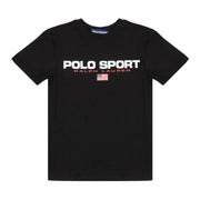 T-Shirt Mezza Manica Con Stampa Logo Bambino Nero 323795487 008 NERO POLO RALPH LAUREN 
