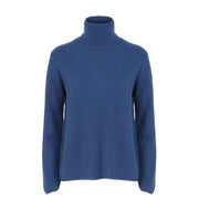 Dolcevita Nabucco A Costa Inglese In Lana E Cachemire Donna Bluette MM/NABUCCO 012BLUETTE MAX MARA S 
