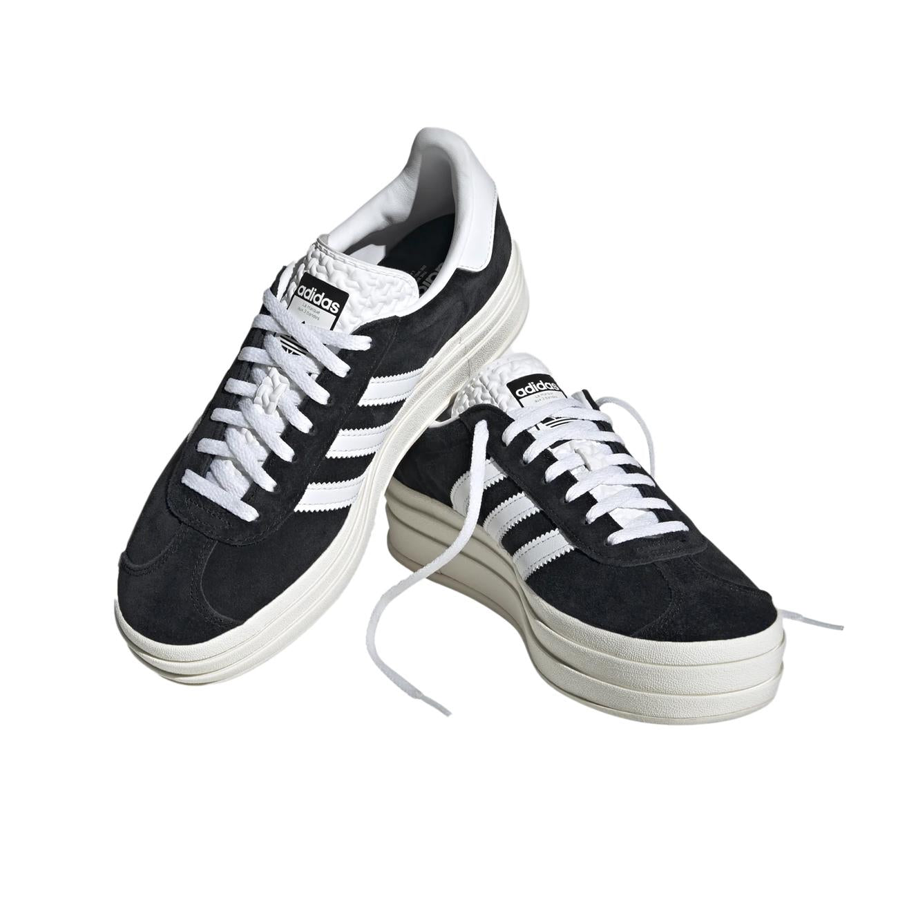 Sneakers Gazelle Bold Donna Core Black Cloud White Core White HQ6912 CBLACK/FTWWHT/CWHITE ADIDAS 
