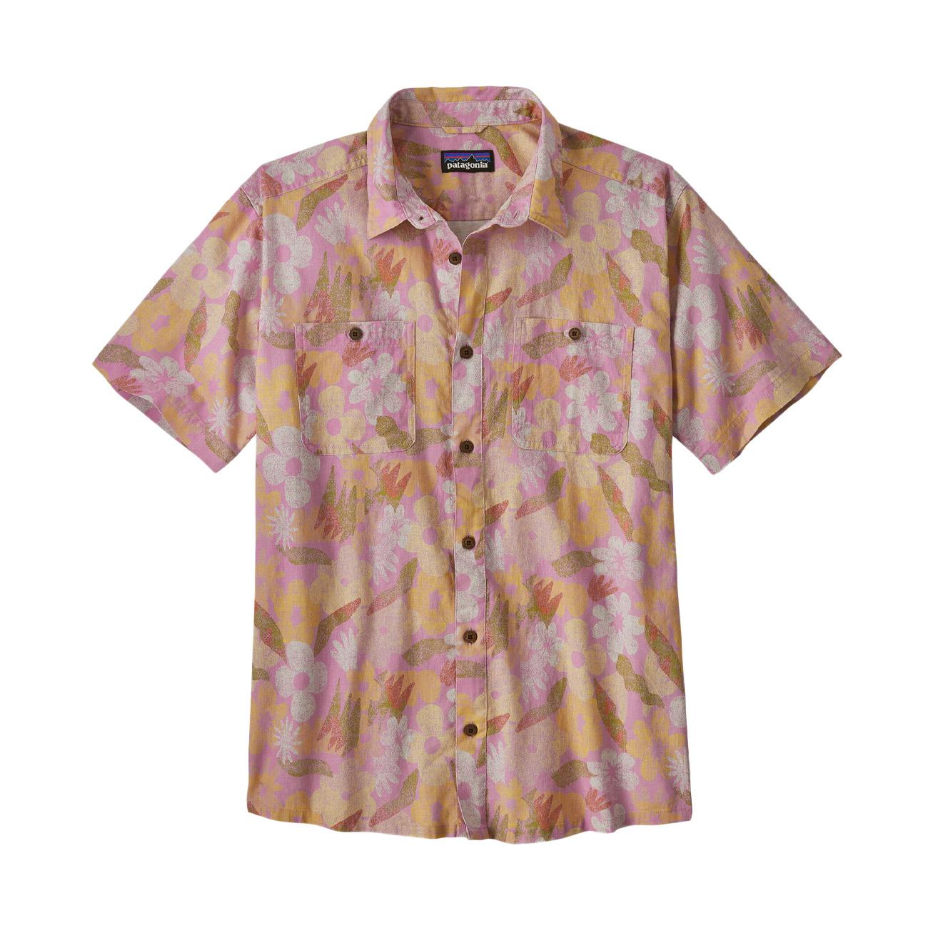 T-Shirt Back Step Uomo Rosa 53139 CSMA PATAGONIA 