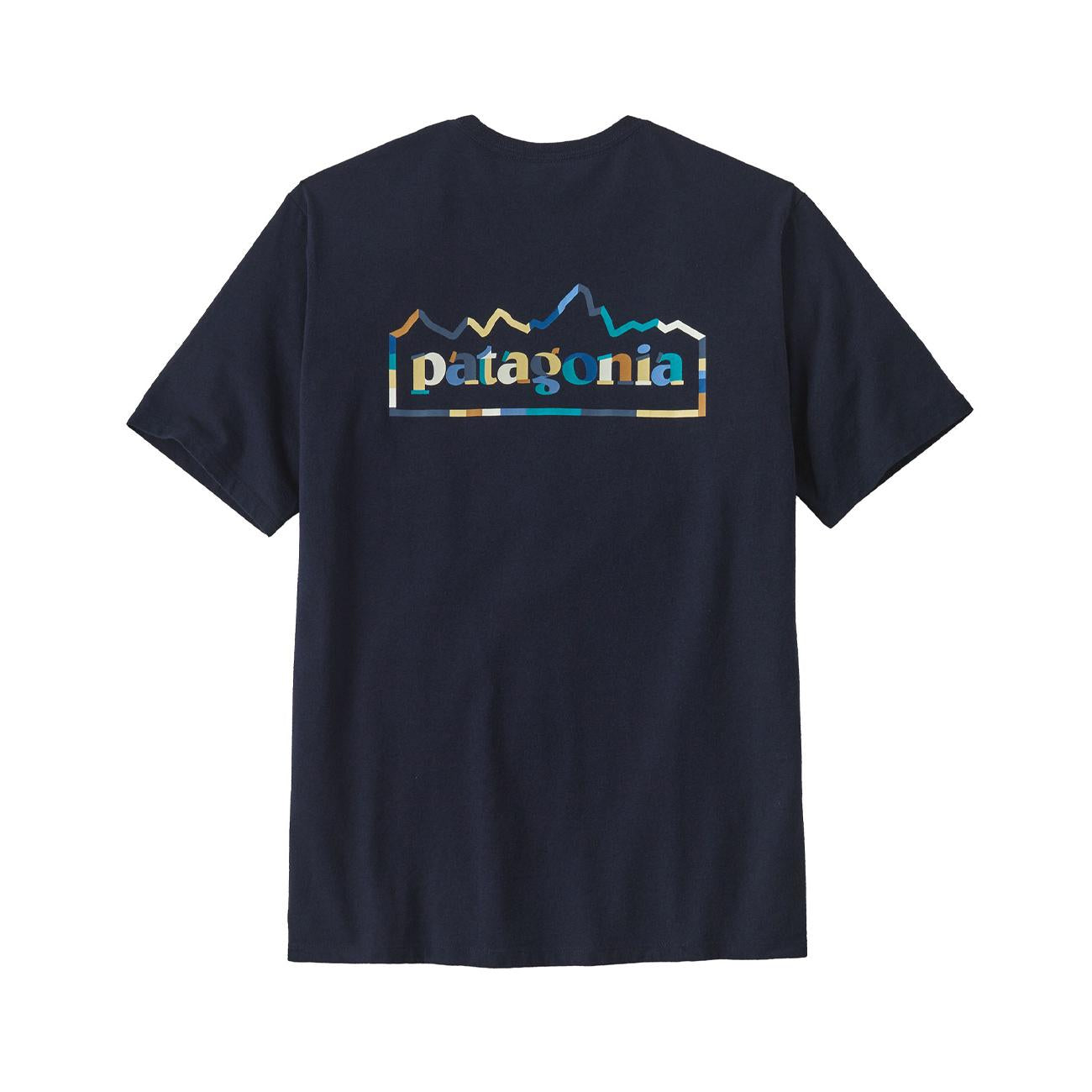 T-Shirt Unity Fitz Responsabili-Tee Uomo New Navy 37768 NENA NEW NAVY PATAGONIA 