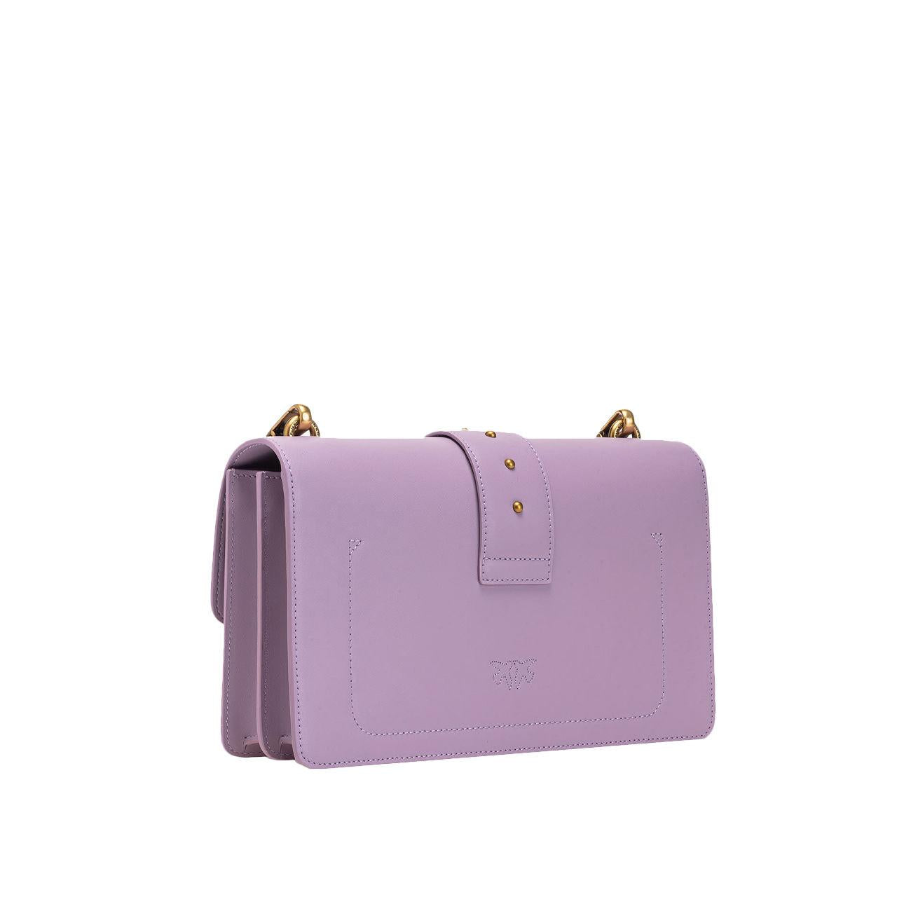 Borsa Classic Love One Donna Iris Antique Gold 100053/A0F1 Y13Q IRIS/ANTIQUE GOLD PINKO BAGS 