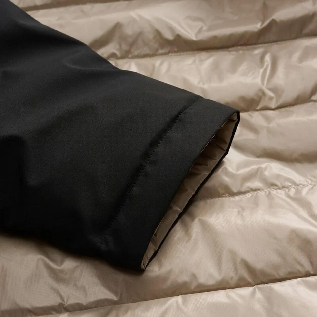 Piumino Ballard Reversibile Nylon Neoprene 25WBLUC06082-005480 999 NERO BLAUER 