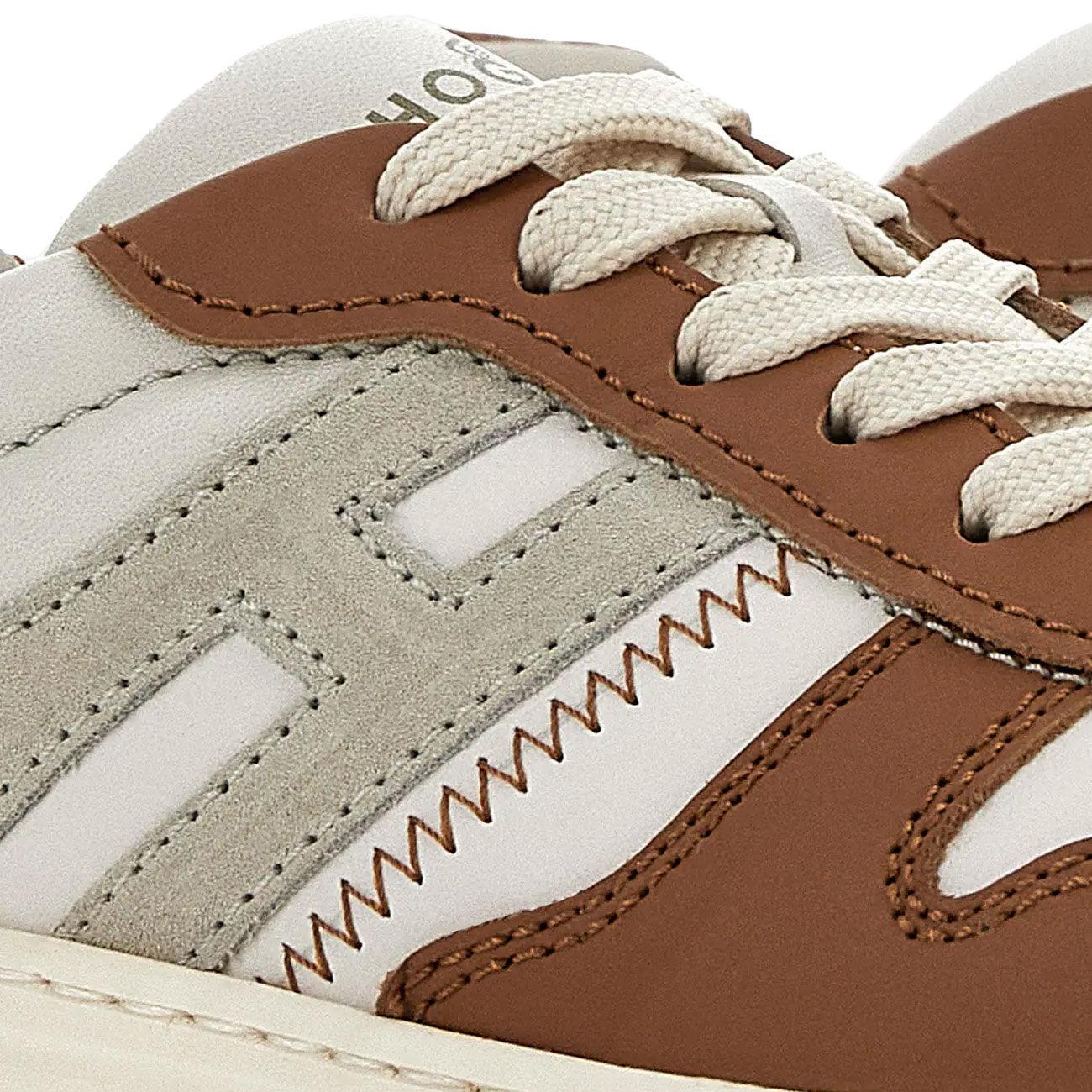 Sneakers H630 Donna Bianco Grigio Marrone HXW6300EU50OIS641J BIANCO/GRIGIO/MARRONE HOGAN 