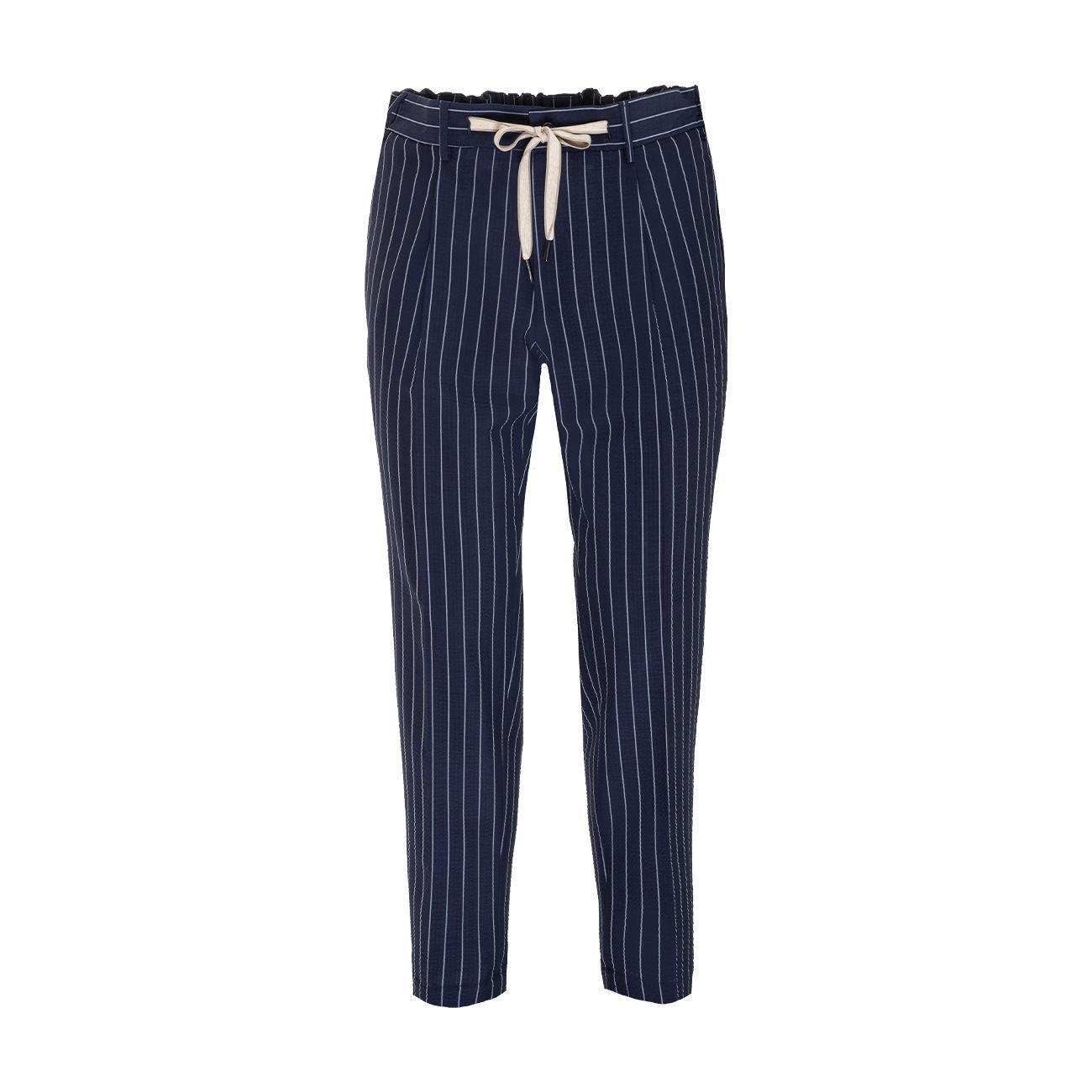 Abito In Lana Gessato Uomo Blu SANTANIELLO/E3167B 78BBLU SANTANIELLO 