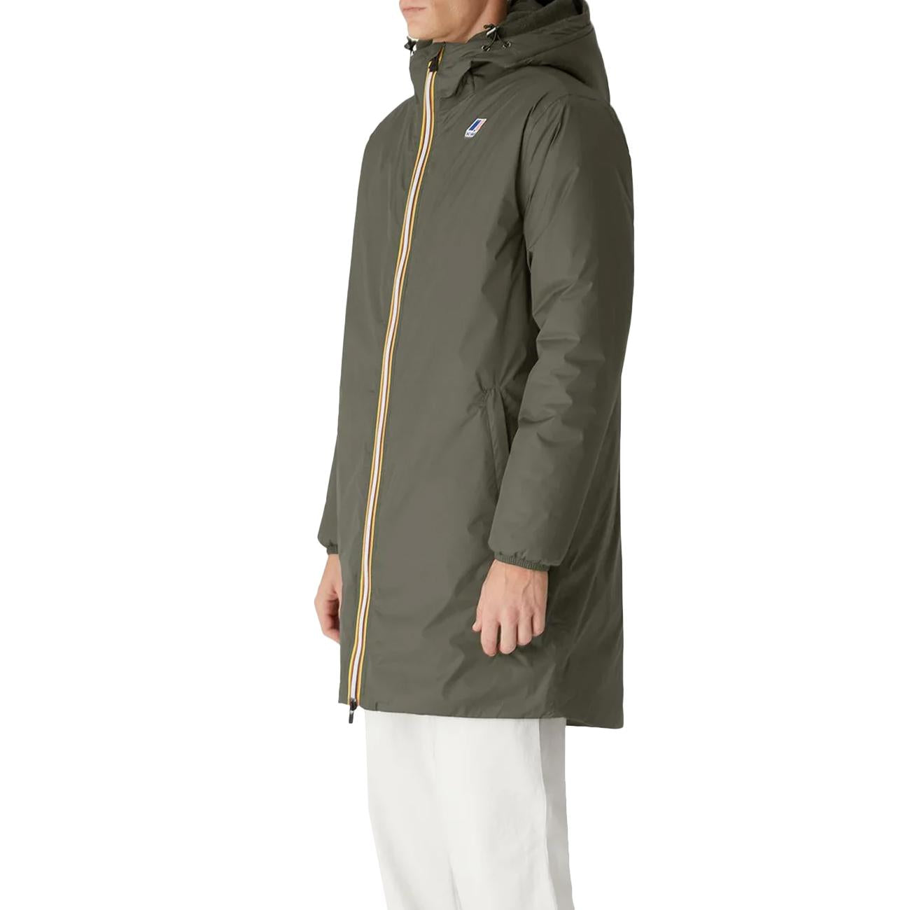 Giacca Le Vrai 3.0 Eiffel Orsetto Unisex Verde Nero K3114KW WMR VERDE NERO K-WAY 