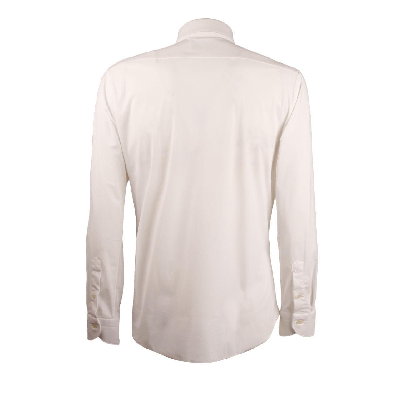 Camicia U. M/L In Tess. Tecnico C/Francese T.Unito Guglielminotti QF0CJE UA1/BIANCO GUGLIELMINOTTI 