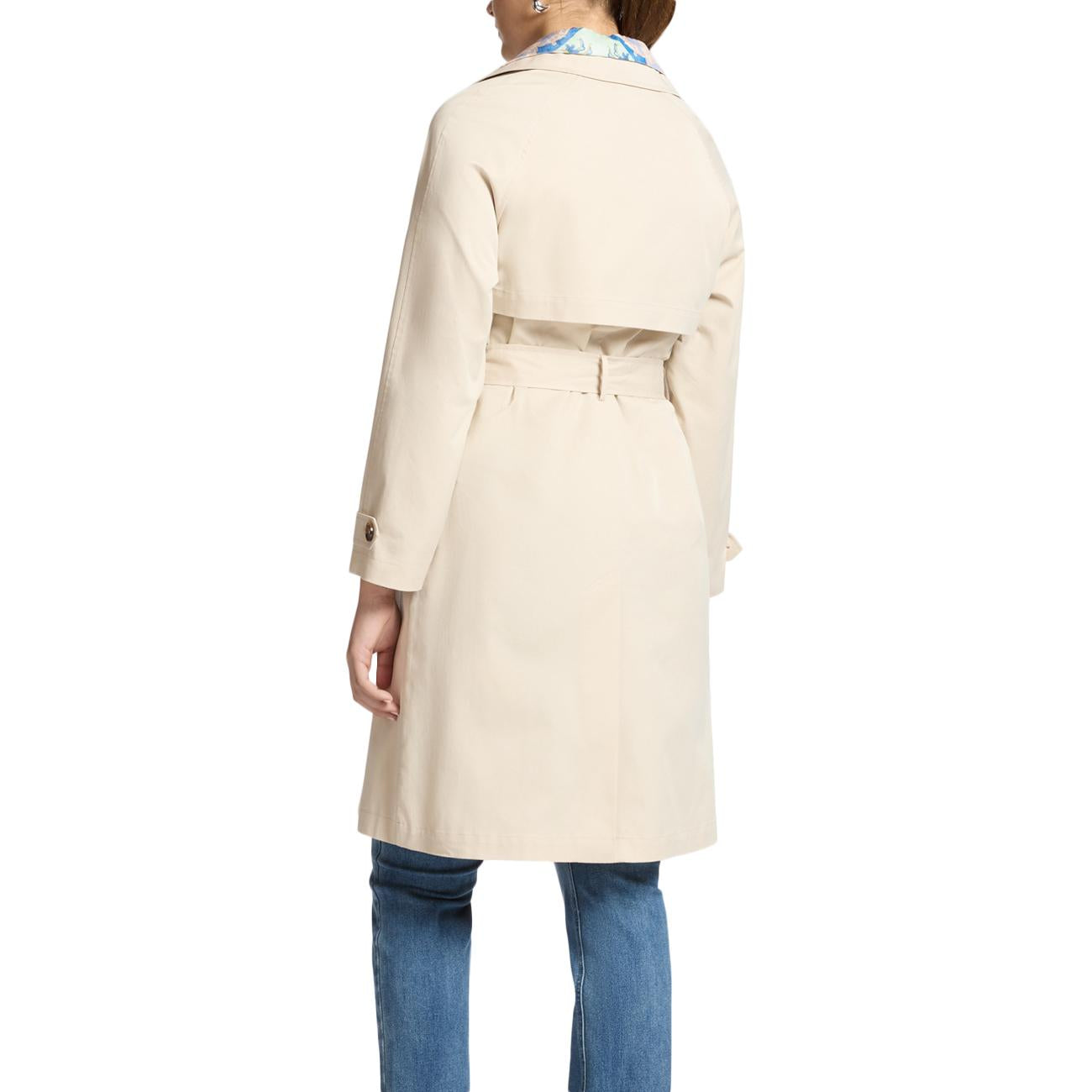 ELENA MIRO' Trench Doppiopetto In Gabardina F244P000187N 002 JUTA 