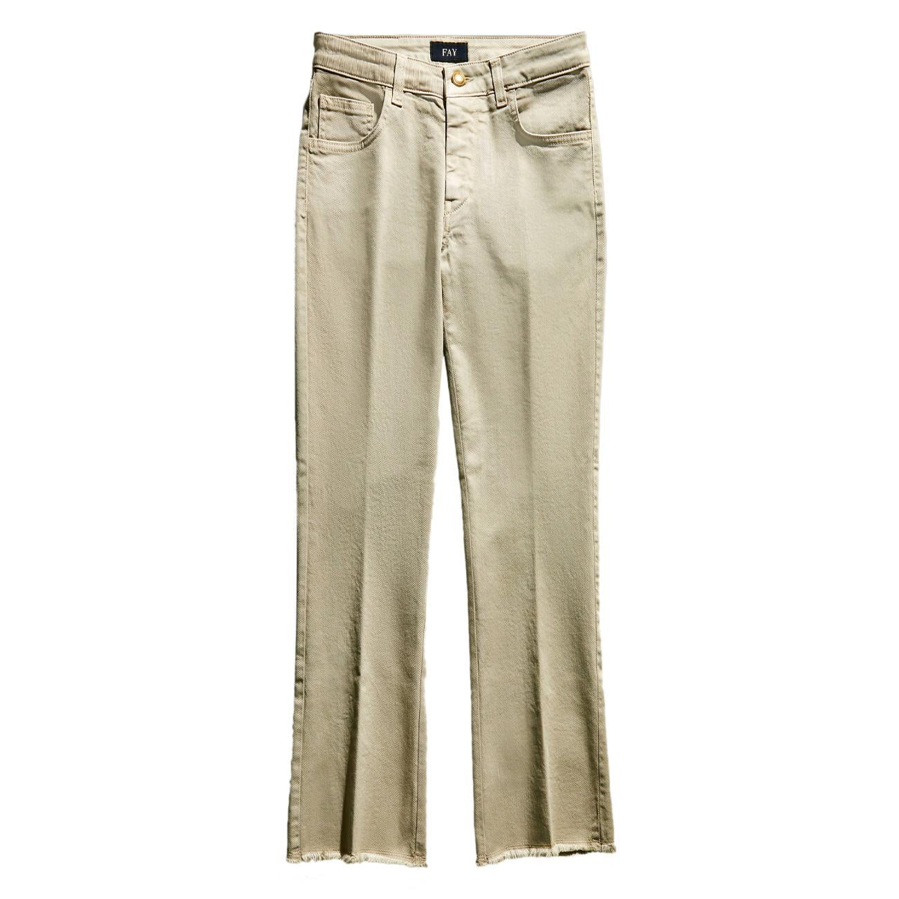 Jeans 5 Tasche Skinny Donna Beige NTW8646520TQVRB208 TORTORA FAY 
