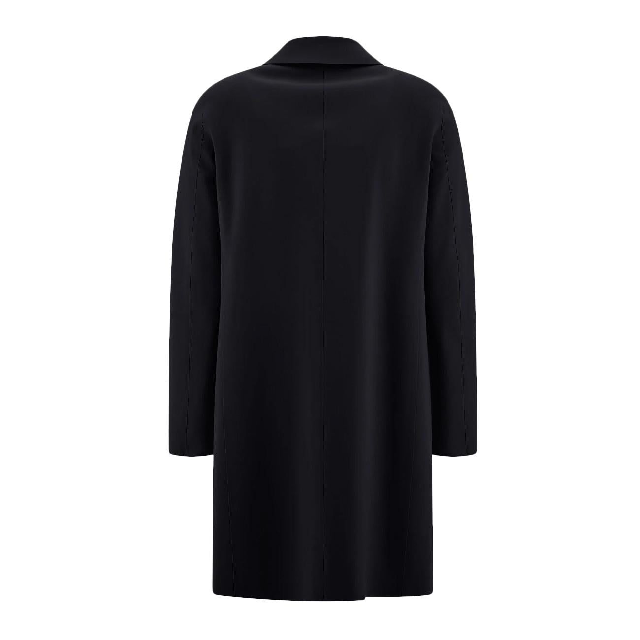 Cappotto Slim Scuba Tecnico Donna Nero CA000521D13455S 9300 NERO HERNO 