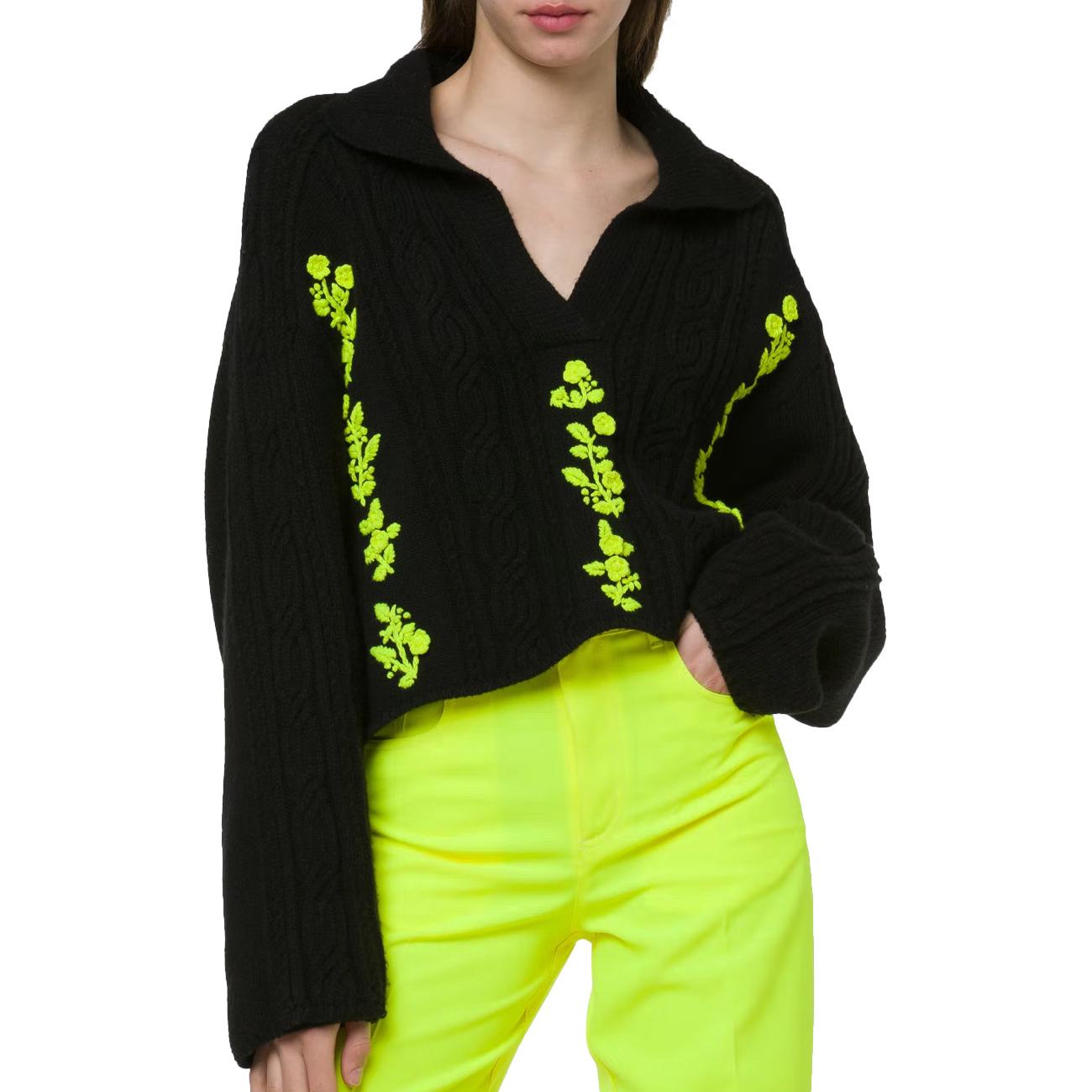 Maglia Polo Con Ricamo 0902 5702 A1027 FANTASIA GIALLO PHILOSOPHY 