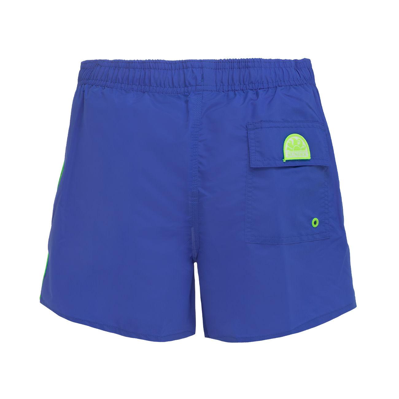 Boxer Mare Piping Sundek Uomo Sapphire M700BDTA100 00103SAPPHIRE SUNDEK 