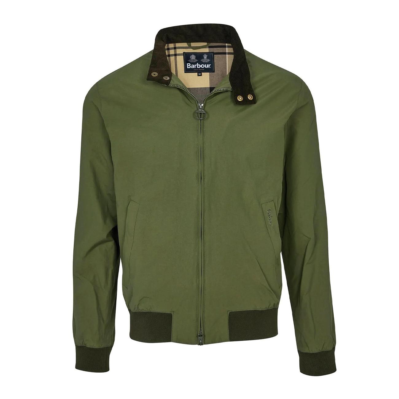 GIACCA U. ROYSTON CASUAL BARBOUR MCA0412 OL51 OLIVE BARBOUR 