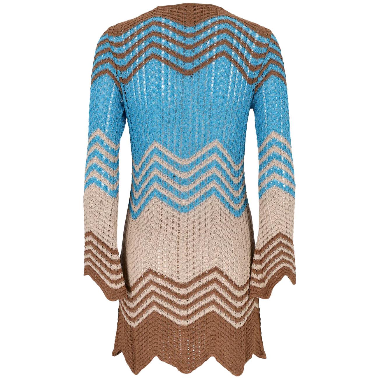 Mini Vestito A Manica Lunga VSKD13085 TURCHESE AKEP 