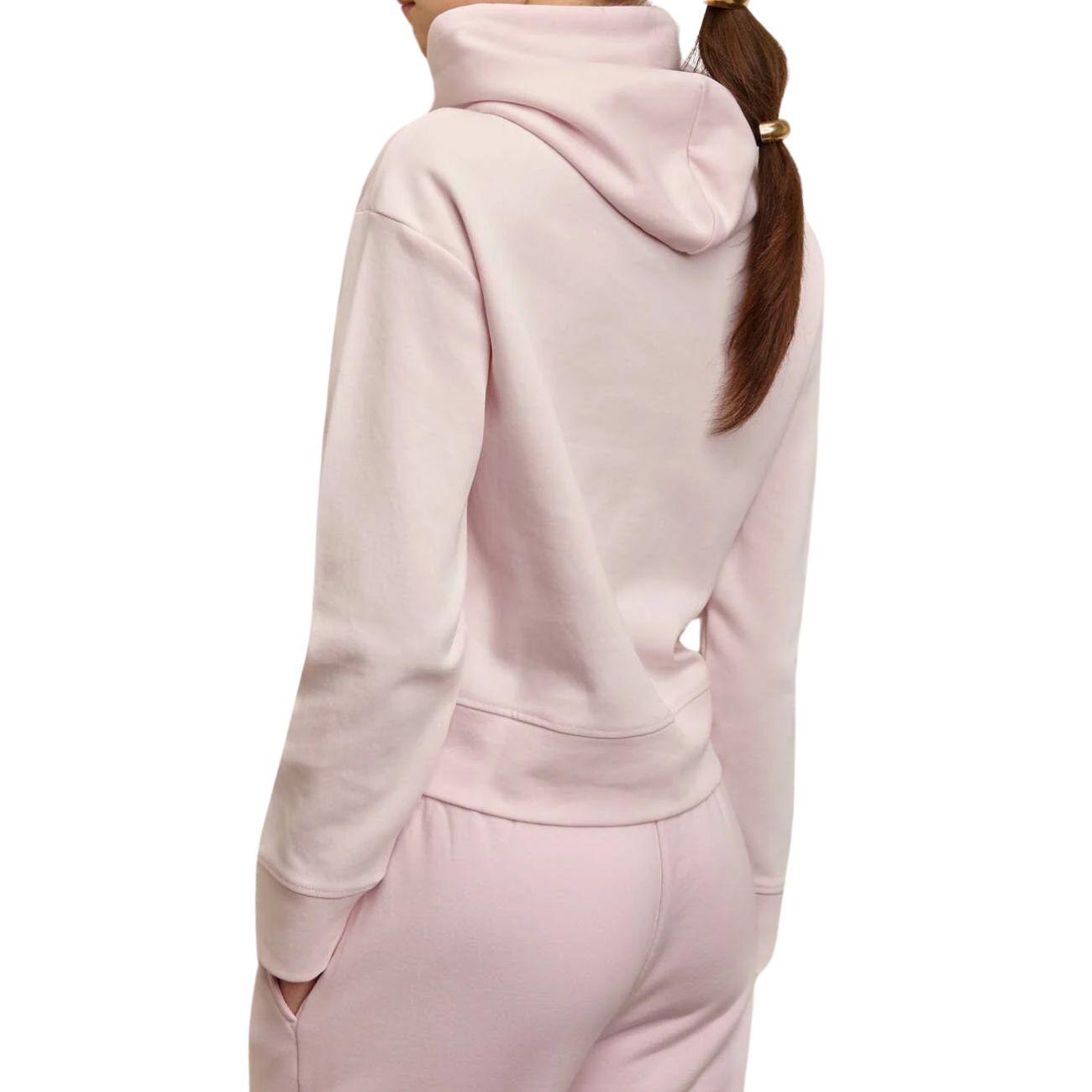 Felpa Con Cappuccio 25SBLDF08078-007092 100 BIANCO BLAUER 