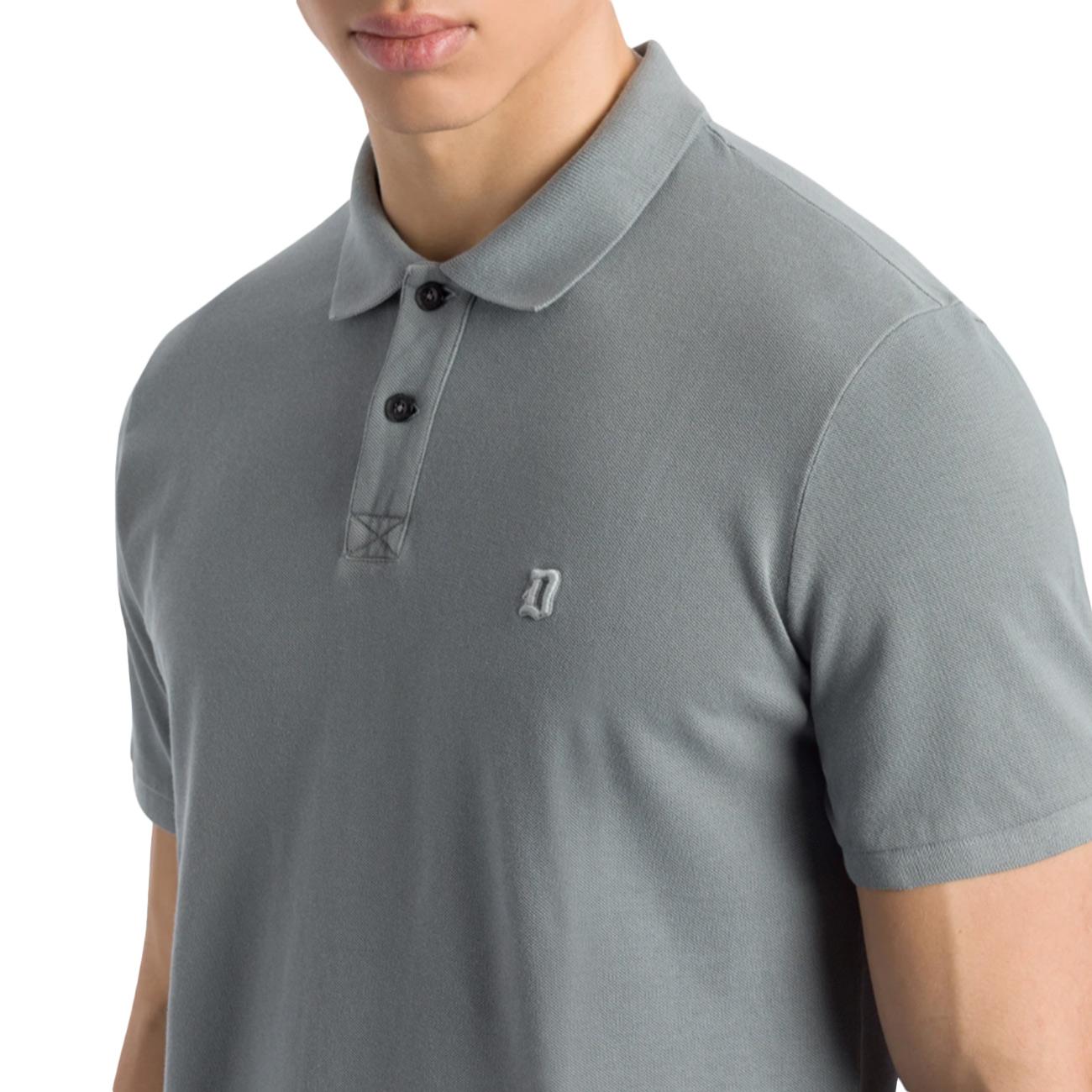 Polo Regular In Cotone Piquet US302_JF0315M_PTO 807 AZZURRINO DONDUP 