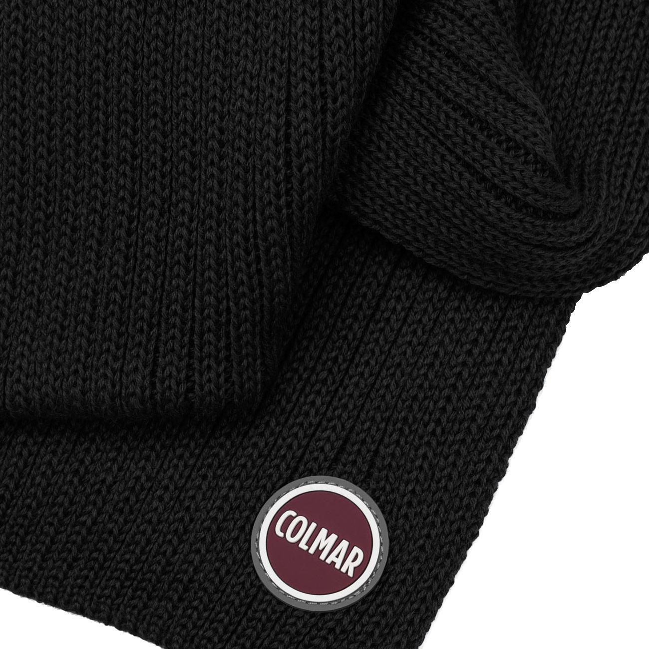 Sciarpa Misto Lana Uomo Black 5298/3QL 99 NERO COLMAR ORIGINALS 