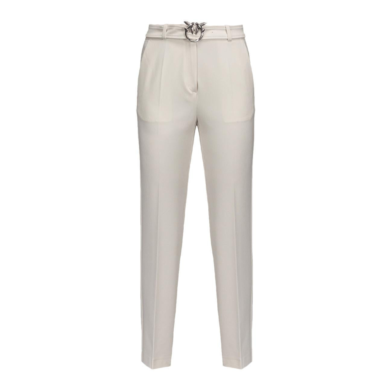 Pantalone Potenza 2 Sigaretta Donna Bianco 1G17D1/5872 C03 WHITE PINKO 