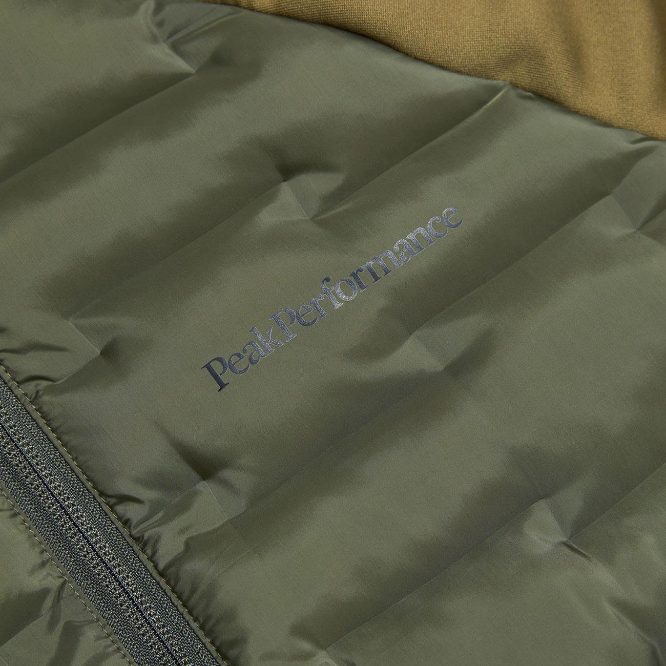 Felpa Argon Hybrid Donna Pine Needle Snap Green G79448 040 PINE NEEDLE/SNAP GREEN PEAK PERFORMANCE 