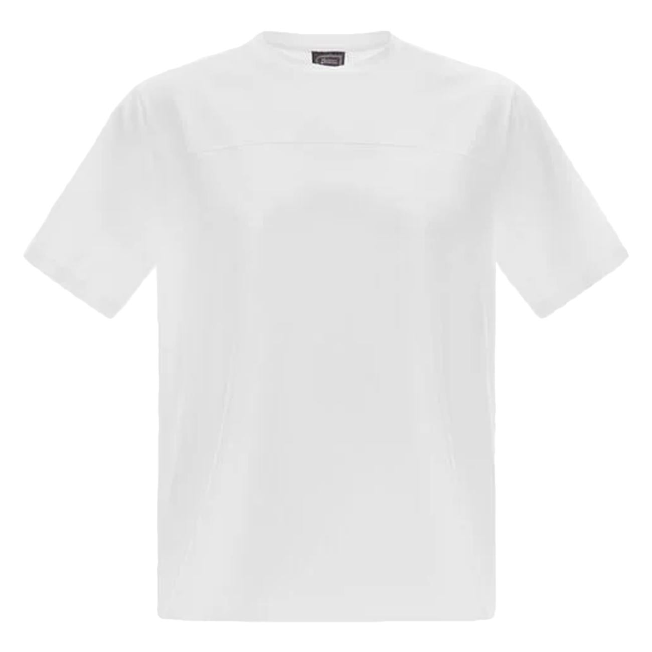 T-Shirt In Cotone Stretch Superfine JG000237U-52003 1000 BIANCO HERNO 