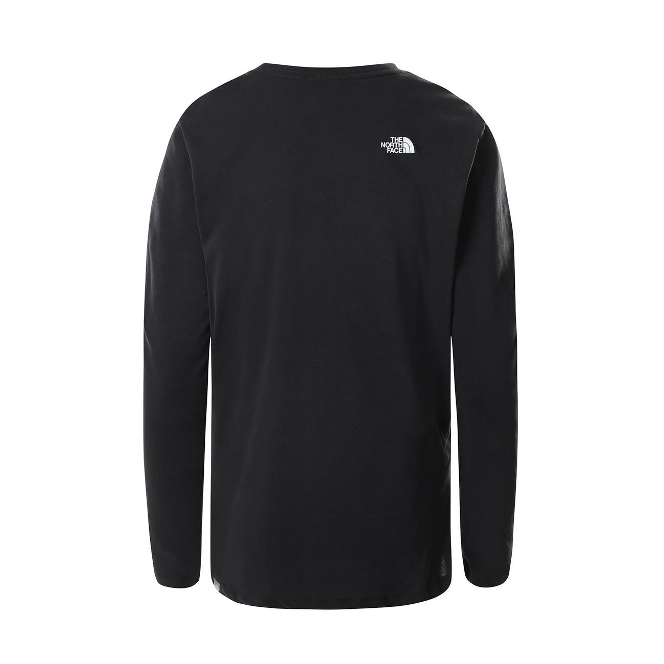 T-Shirt In Cotone Donna Nero Bianco NF0A4M7F JK3NERO/BCO THE NORTH FACE 