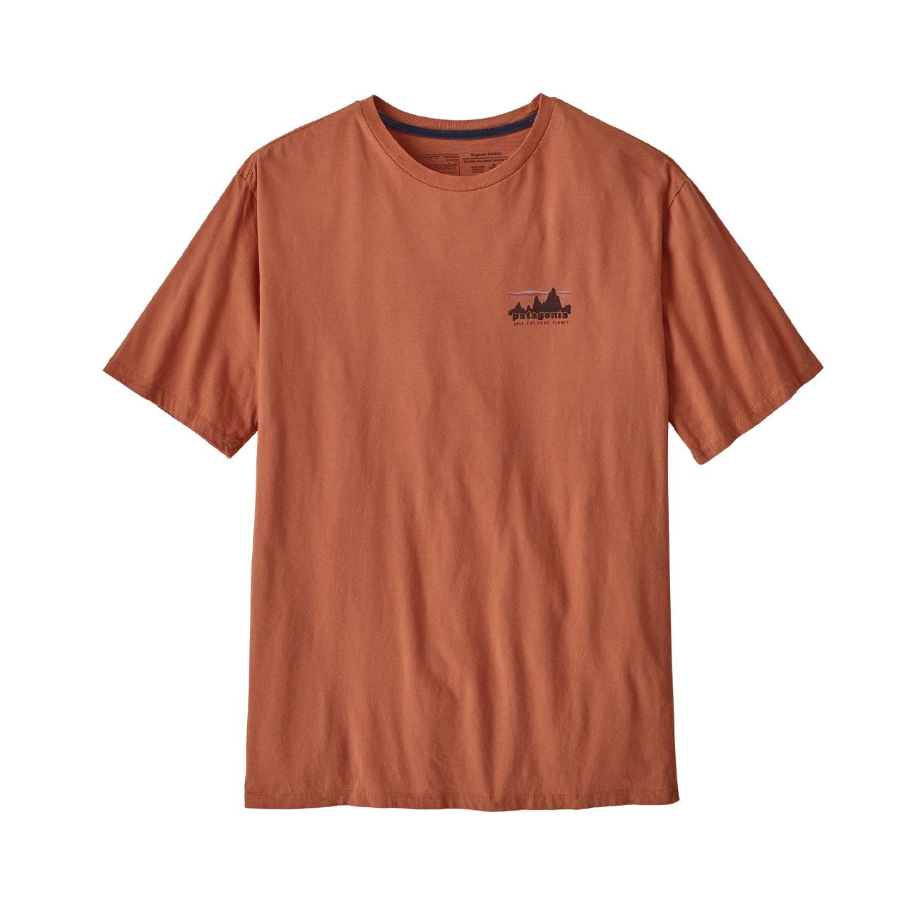 T-Shirt Skyline Uomo Siny Sienna Clay 37534 SINY SIENNA CLAY PATAGONIA 