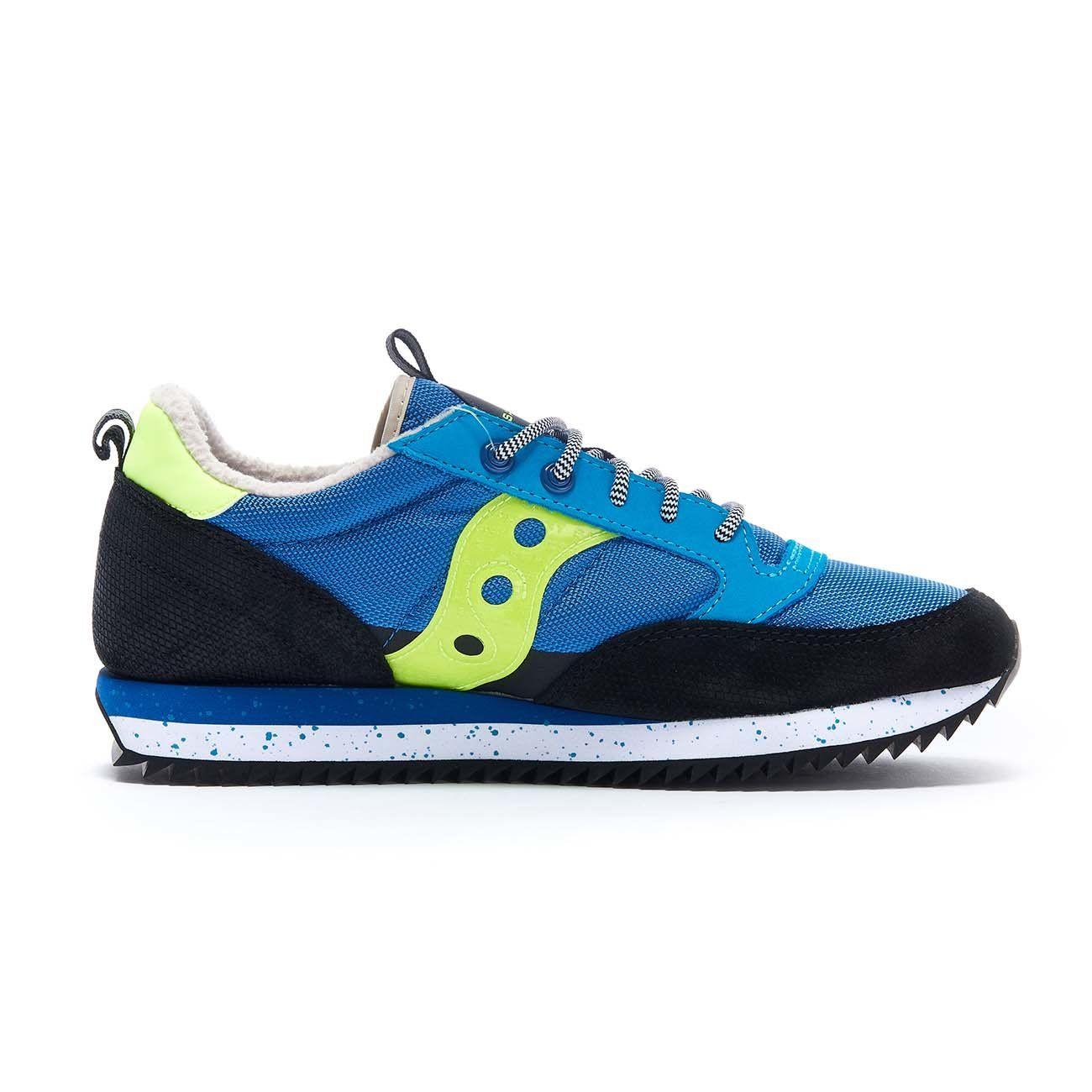 Sneakers Jazz Peak Uomo Federal Blue Black Citron SAU/70512 3FEDERALBLUE/BLACK/CITRON SAUCONY ORIGINALS 