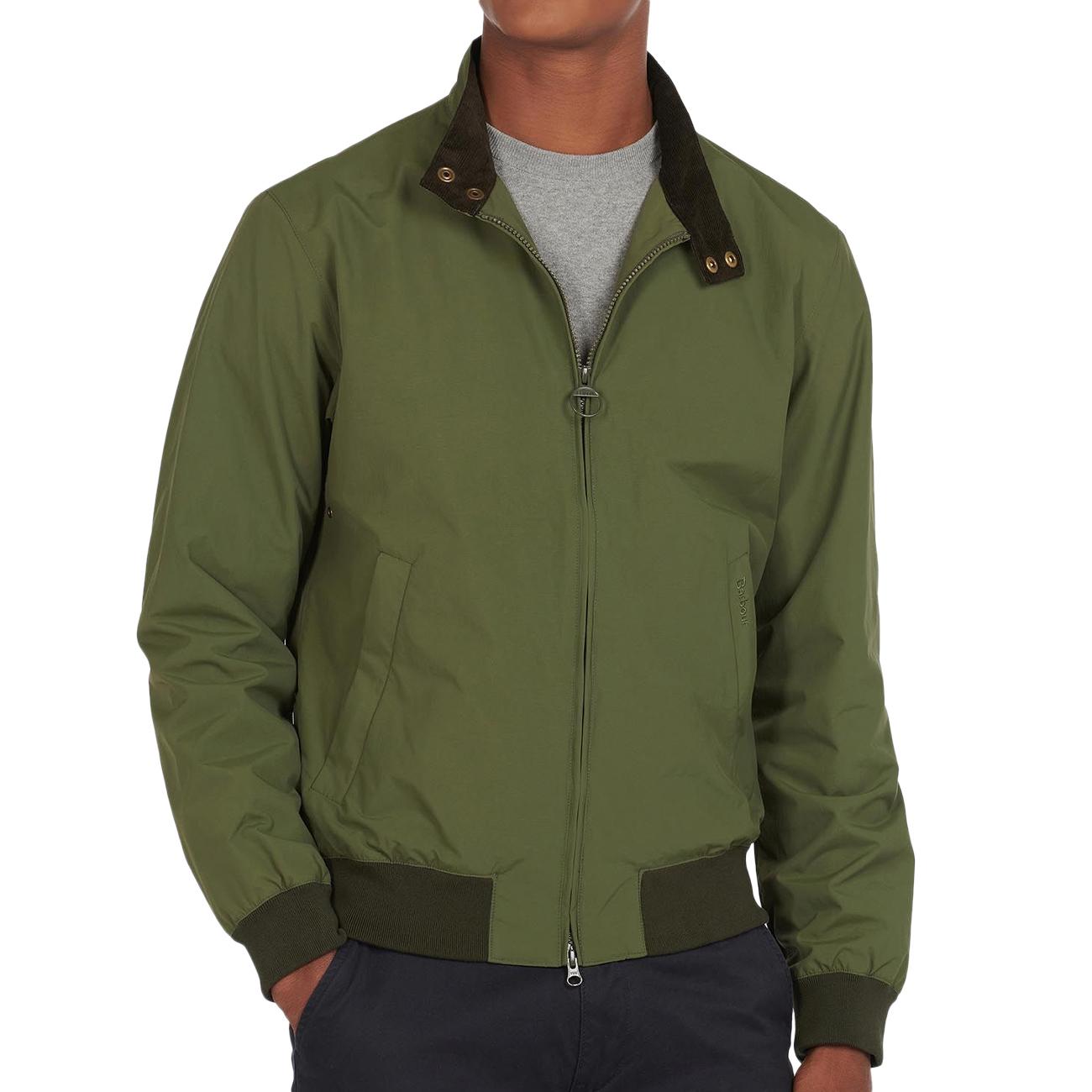 GIACCA U. ROYSTON CASUAL BARBOUR MCA0412 OL51 OLIVE BARBOUR 
