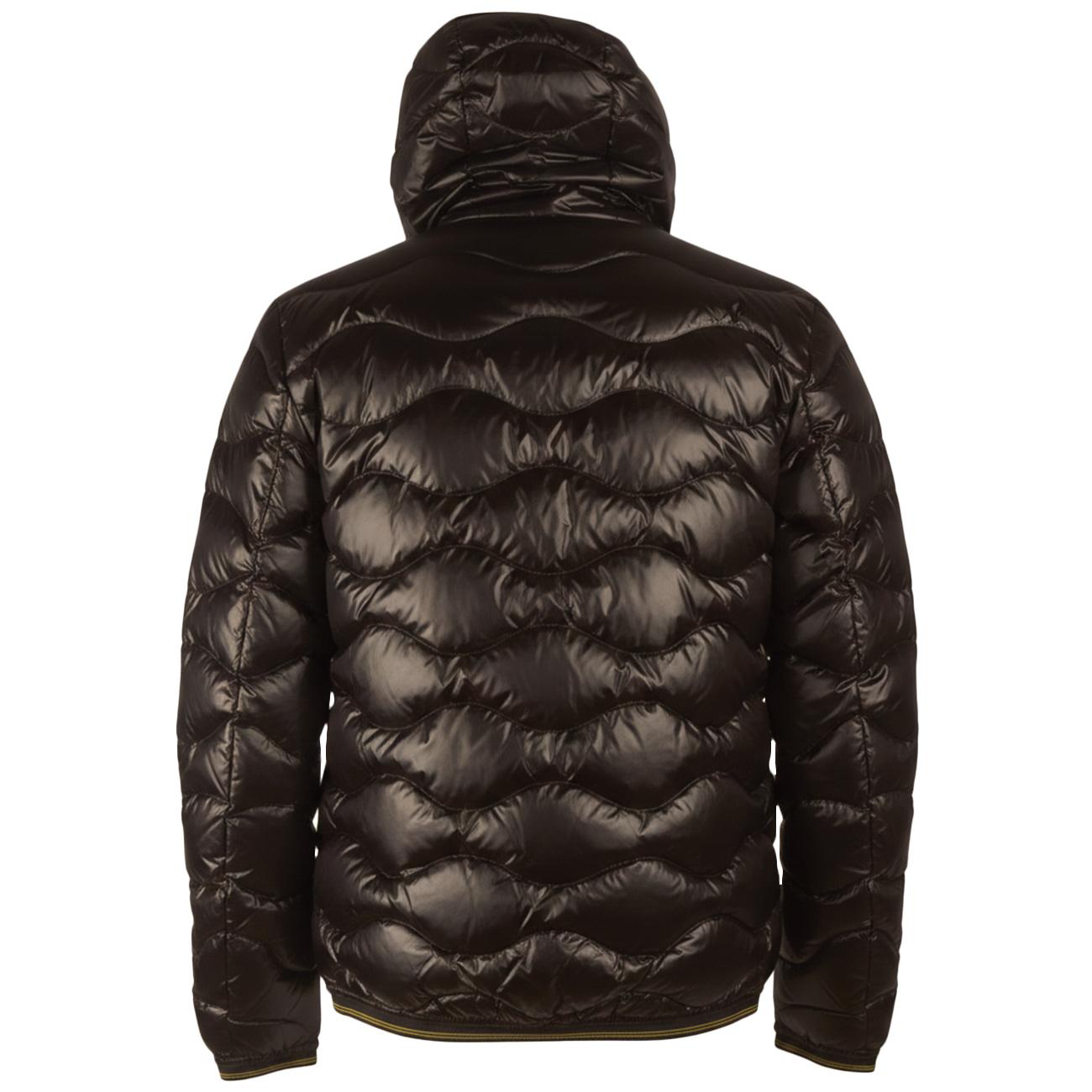 Wave Piumino Con Cappuccio A Onde 24WBLUC03030 006355 999 NERO BLAUER 