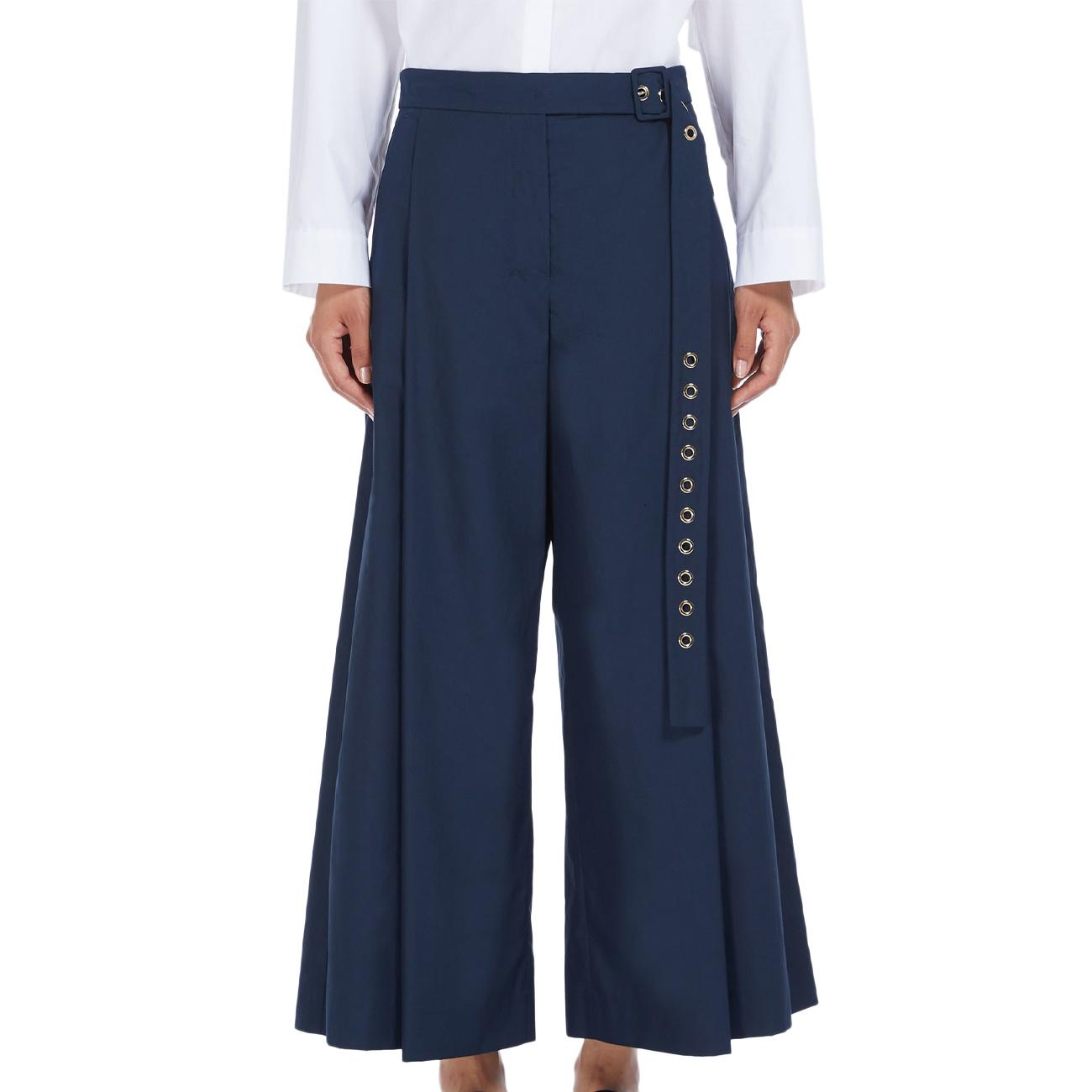 Pantalone Assiro Donna Blue Mare ASSIRO 2419131013600 042 BLUE MARE MAX MARA S 