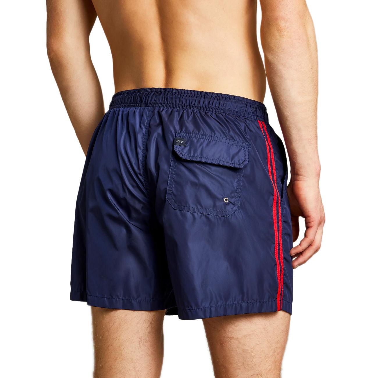 Costume Bande Laterali Uomo Bluette N1MD1462620PFWU605 BLUETTE FAY 