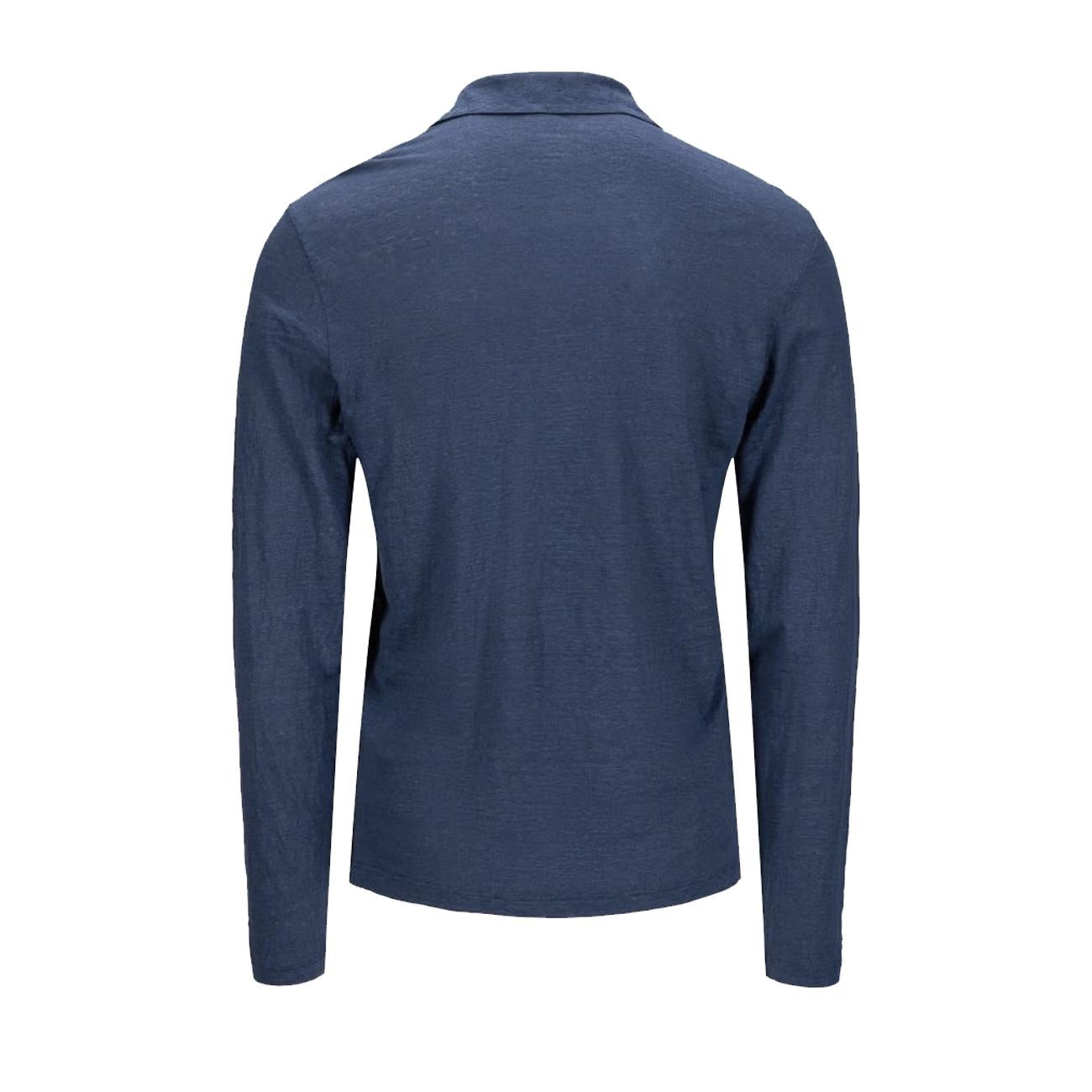 Polo In Lino Uomo Carta Da Zucchero 60188/96803 305 CARTA DA ZUCCHERO LA FILERIA 