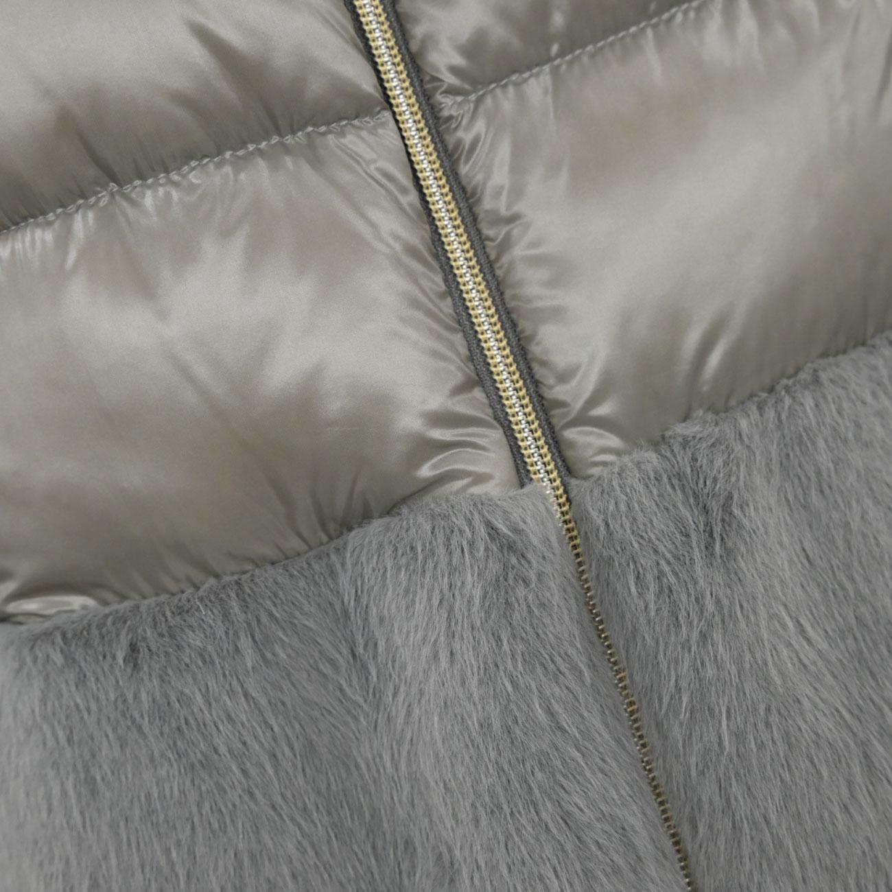 Cappa In Nylon E New Lady Donna Grigio Perla PI001933D12017Z 9406 GRIGIO PERLA HERNO 