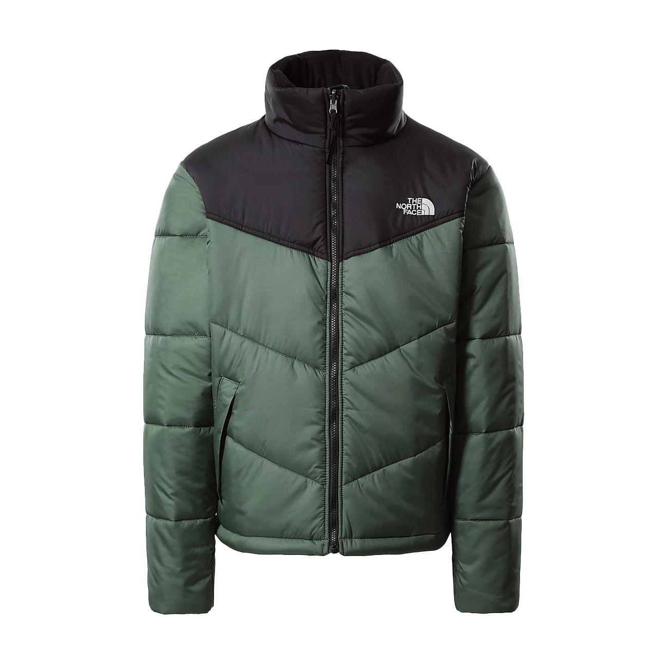 Giacca Saikuru Uomo Laurel Wreath Green Black NF0A2VEZ GCC1LAURELWREATHGREEN.BLK THE NORTH FACE 