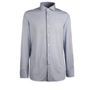 Camicia Fantasia Uomo Bianco Blu QKPCJE FE1/B/CO/BLU GUGLIELMINOTTI 