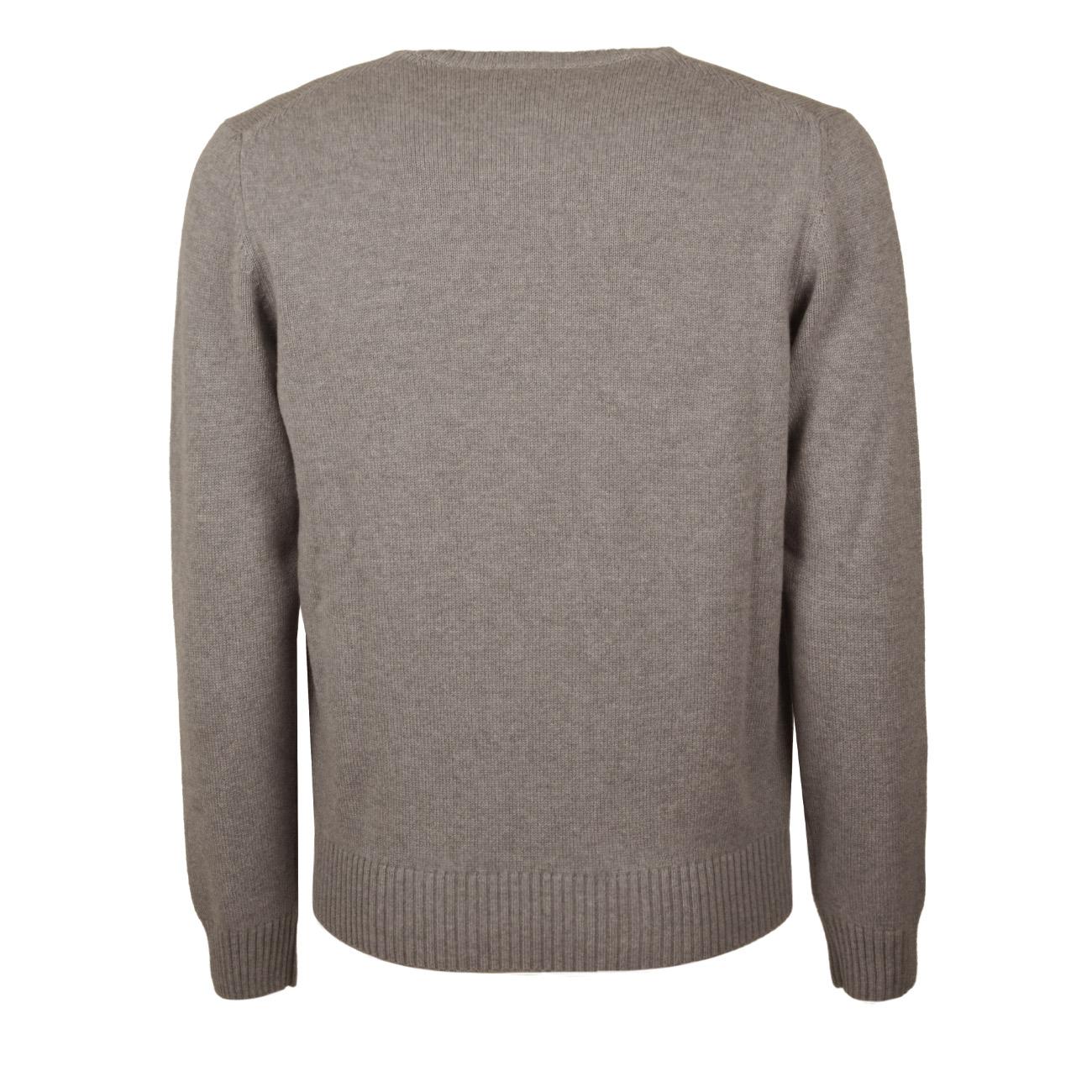 Maglia Paricollo Uomo Greige 23159/19621 050 GREIGE LA FILERIA 