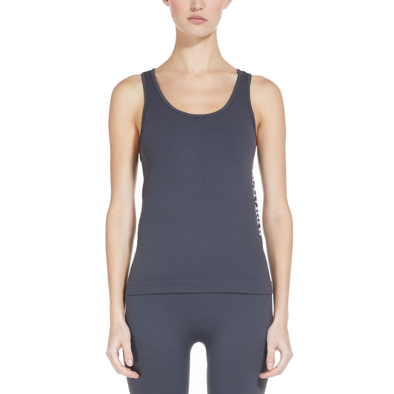 Top Fortuna Con Logo Laterale Donna Grigio Scuro FORTUNA 2399460139600 007 GRIGIO SCURO MAX MARA S 