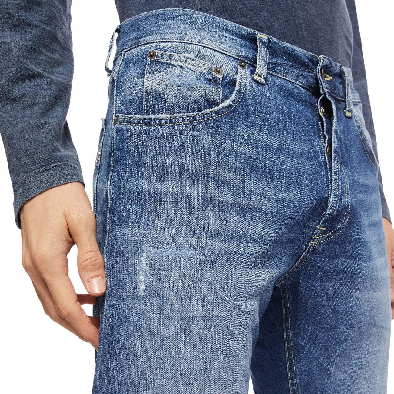 Jeans Dian Carrot UP576 DF0269U GI9 800 BLU DONDUP 