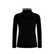 Felpa Rider Mid Zip Donna Black G79449 030 BLACK-BLACK PEAK PERFORMANCE 