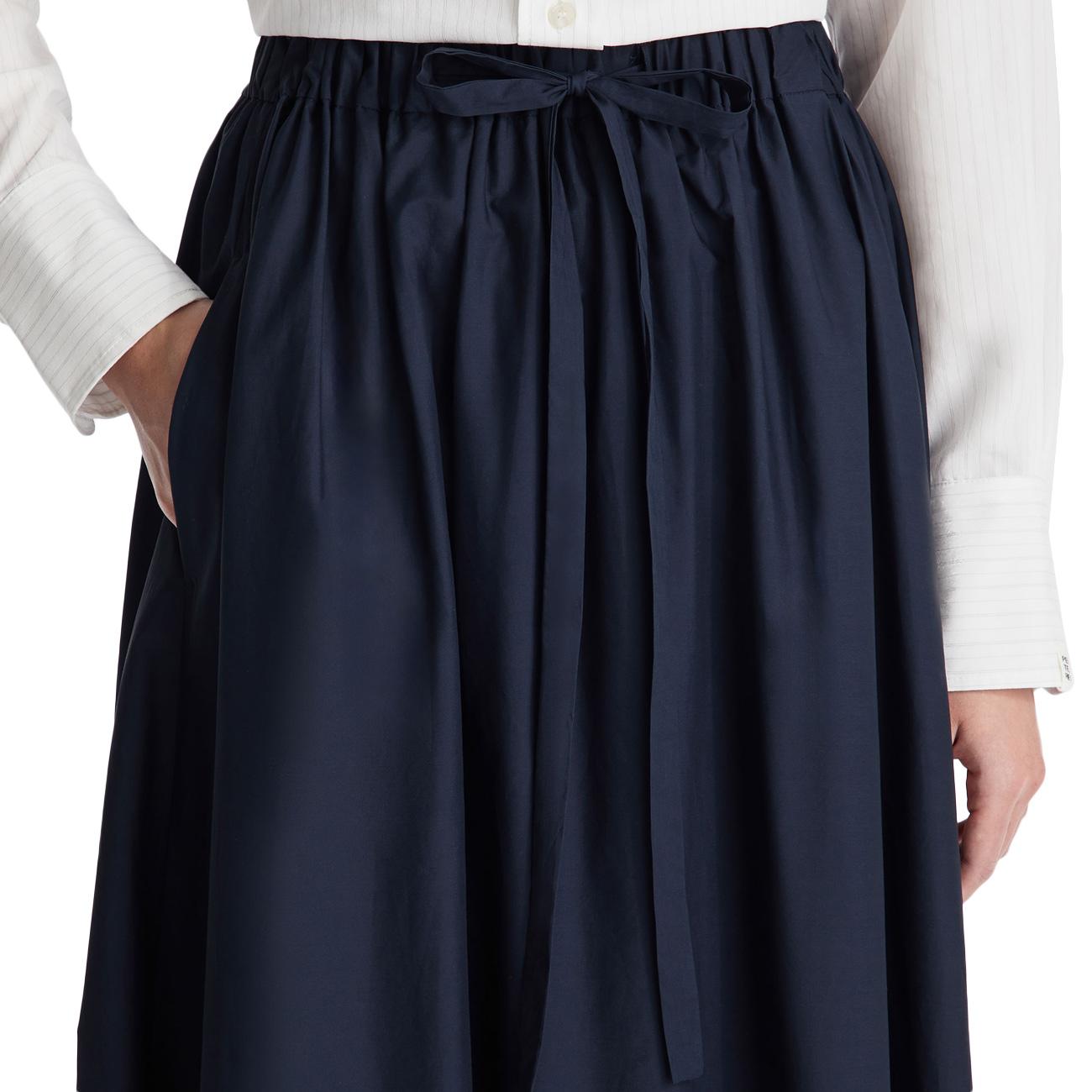 Maxi Gonna Madeline Co In Cotone PED5709 99012444 230 BLU PEUTEREY 