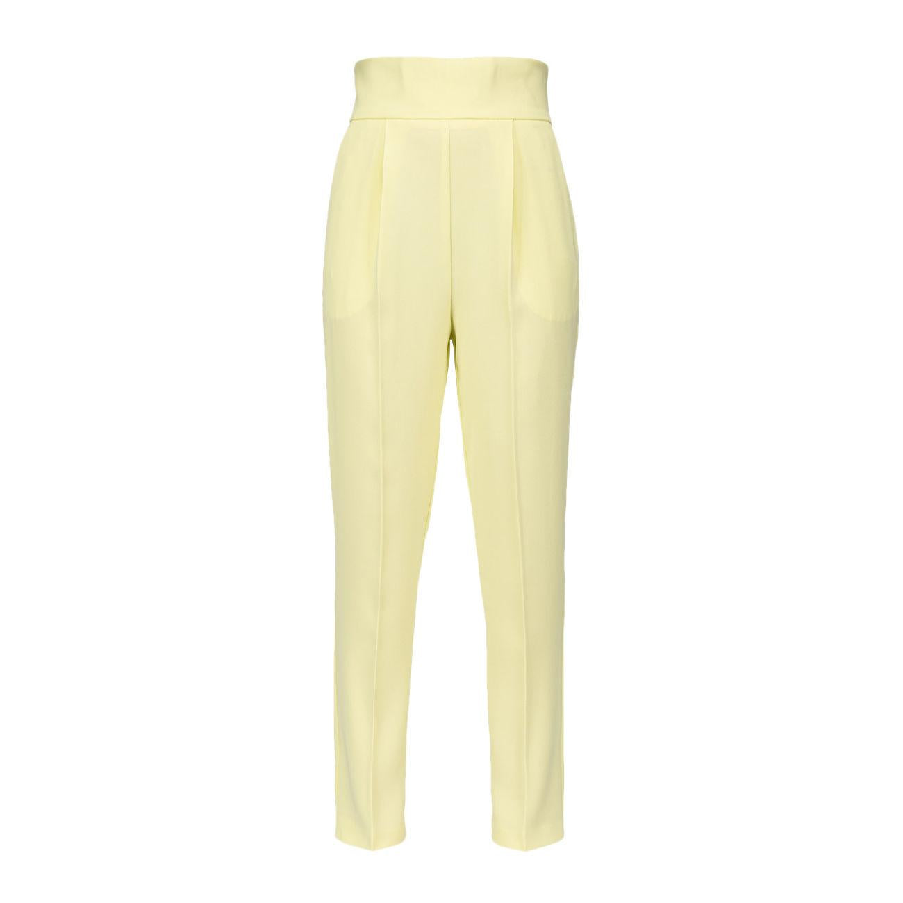 Pantalone Natalia 11 1G1740/7624 H06 GIALLO PINKO 