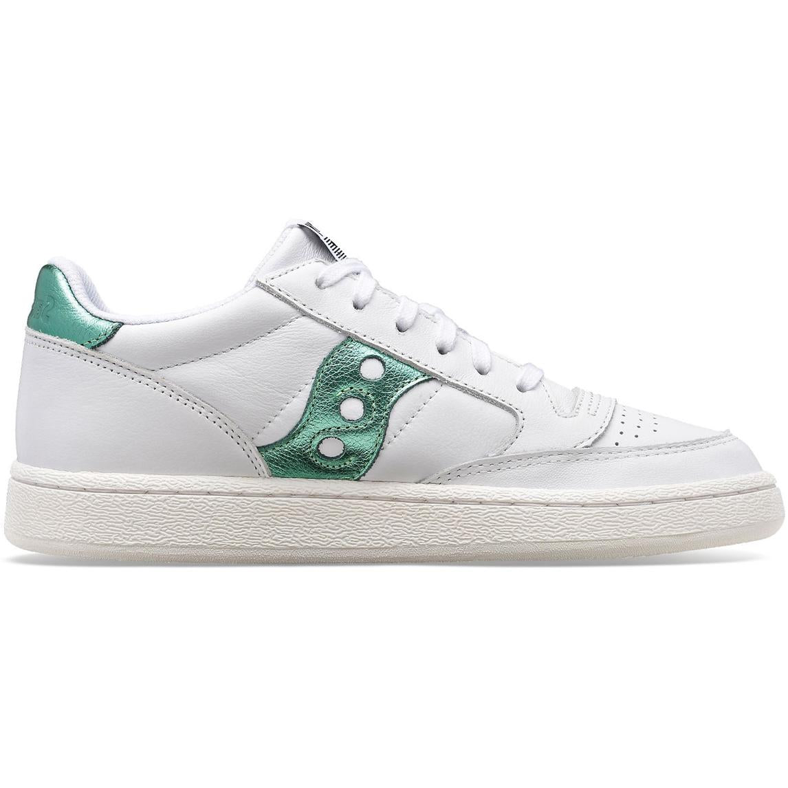 SCARPA D. JAZZ COURT SAUCONY S60555/34 34 WHITE/GREEN SAUCONY ORIGINALS 
