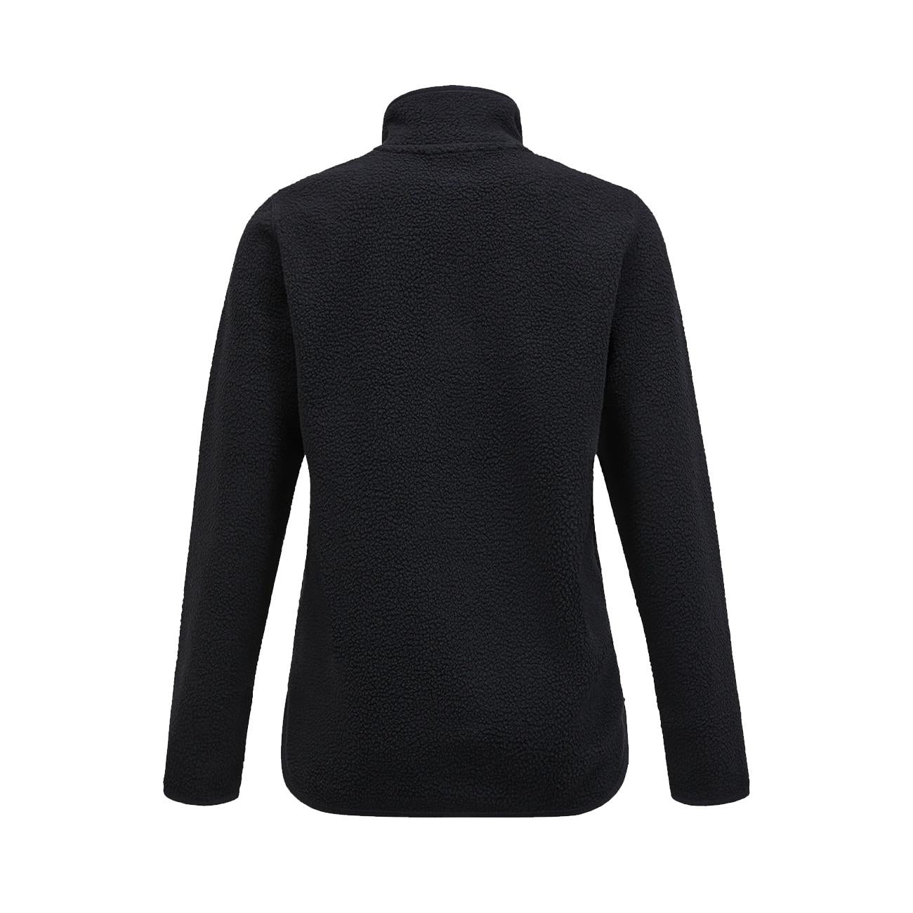 Pile Zip Donna Nero G79699 040 BLACK PEAK PERFORMANCE 