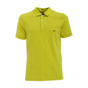 Polo Stretch In Piquet Uomo Lime NPMB244135STDW V014LIME FAY 