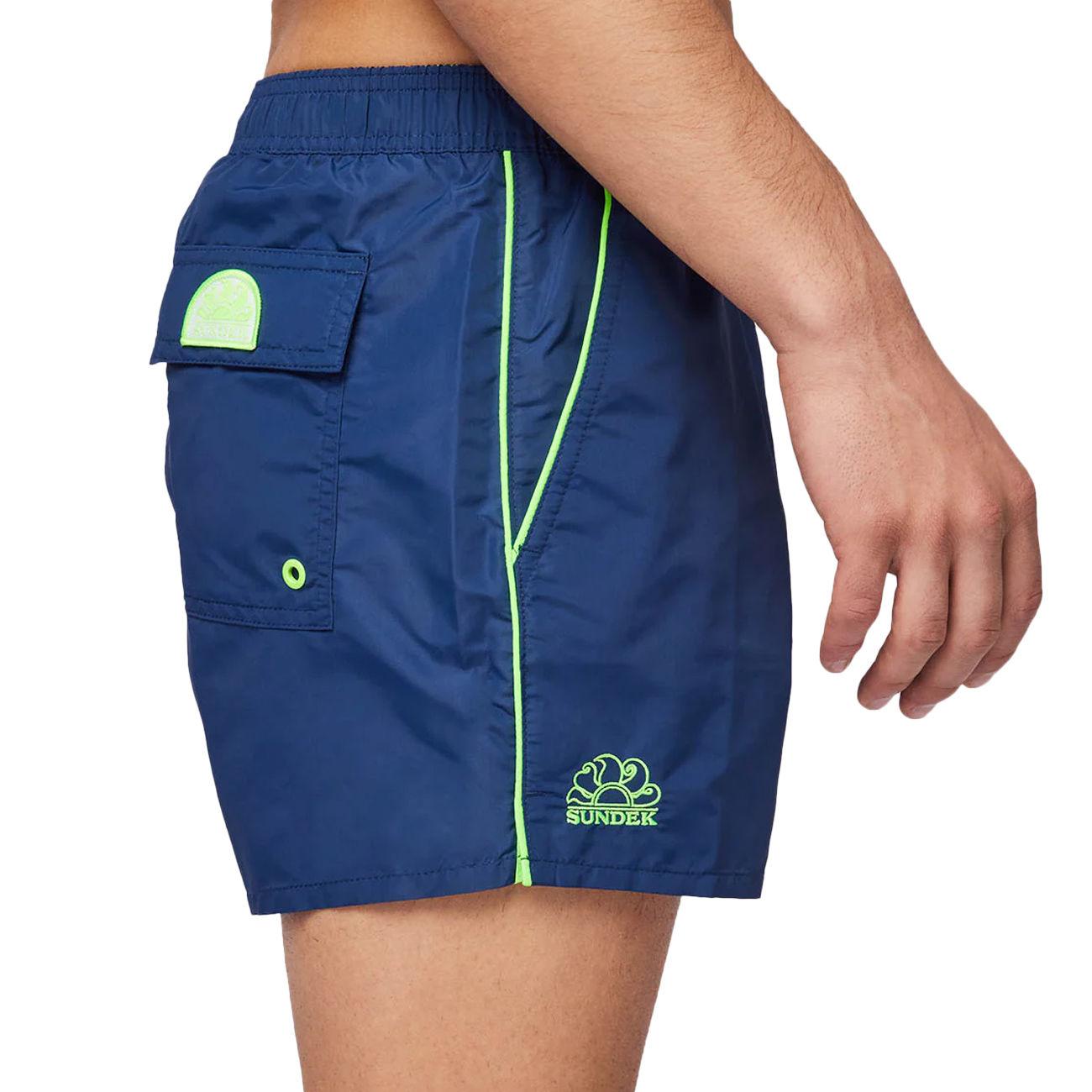 Bermuda Coltrane Boardshort Uomo Navy M700BDTA100 00702 NAVY 02 SUNDEK 