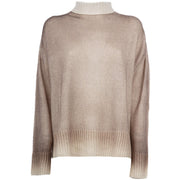 Lupetto Oversize Effetto Sfumato D3228AE 1600 SFUMATO SUGHERO MASCHERONI 